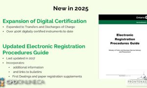 LRO: In The Know…What’s New and Upcoming in Land Registration