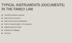 Real Estate for Family Lawyers - Sessions 1 to 3